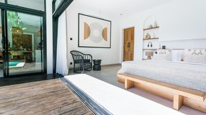 Deluxe Villa, 2 Bedrooms, Garden View | 2 bedrooms, desk, blackout drapes, iron/ironing board