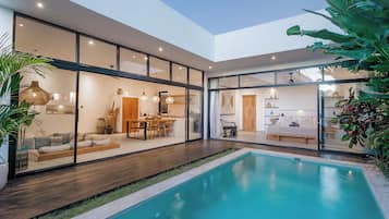 Deluxe Villa, 2 Bedrooms, Garden View | 2 bedrooms, desk, blackout curtains, iron/ironing board