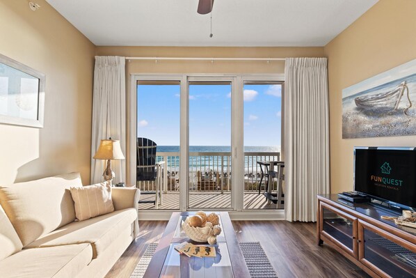 Condo, Multiple Beds (Seychelles 205 ) | Living area - Seychelles 205 (Panama City Beach)