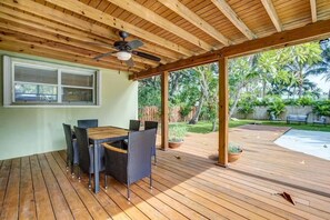 Udendørs spisemuligheder