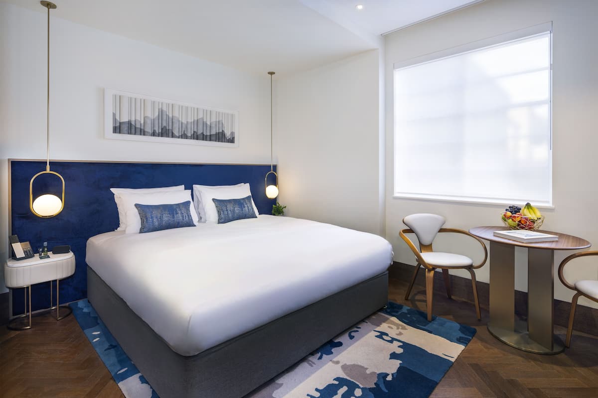 1 habitación y ropa de cama hipoalergénica