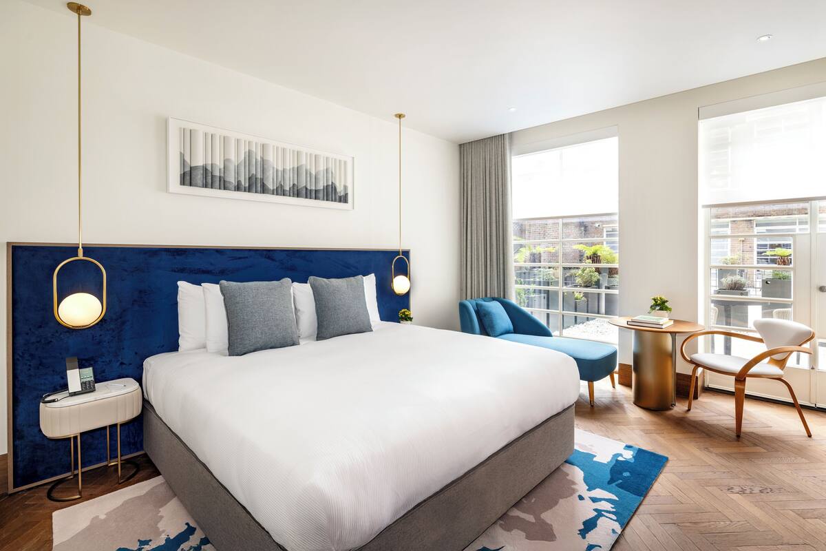 Premium Studio Courtyard | เครื่องนอนป้องกันสารก่อภูมิแพ้, ตู้นิรภัยในห้องพัก, เตารีด/โต๊ะรีดผ้า
