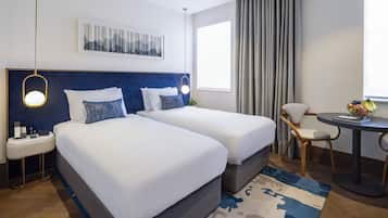 Dao Studio Twin | 1 sovrum, allergitestade sängkläder och värdeförvaringsskåp på rummet