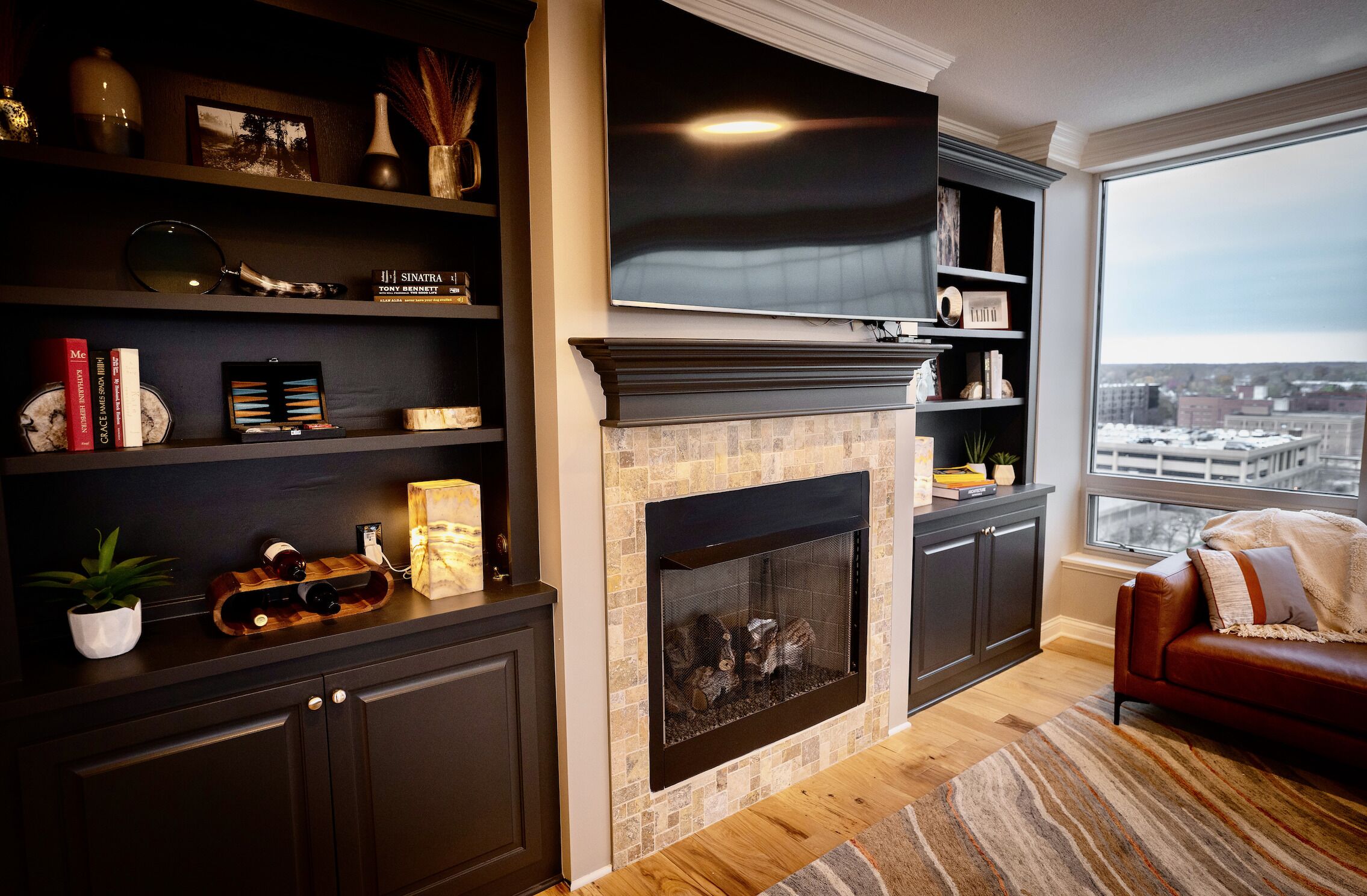 Área de sala de estar