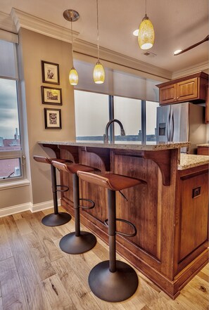 Dining - High rise condo living in the middle of it all! (Fort Wayne)