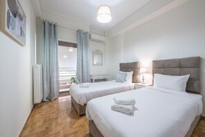 2 chambres, fer et planche à repasser, accès au Wi-Fi (inclus)