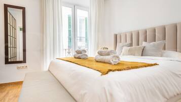 4 dormitorios, tabla de planchar con plancha, wifi gratis y ropa de cama