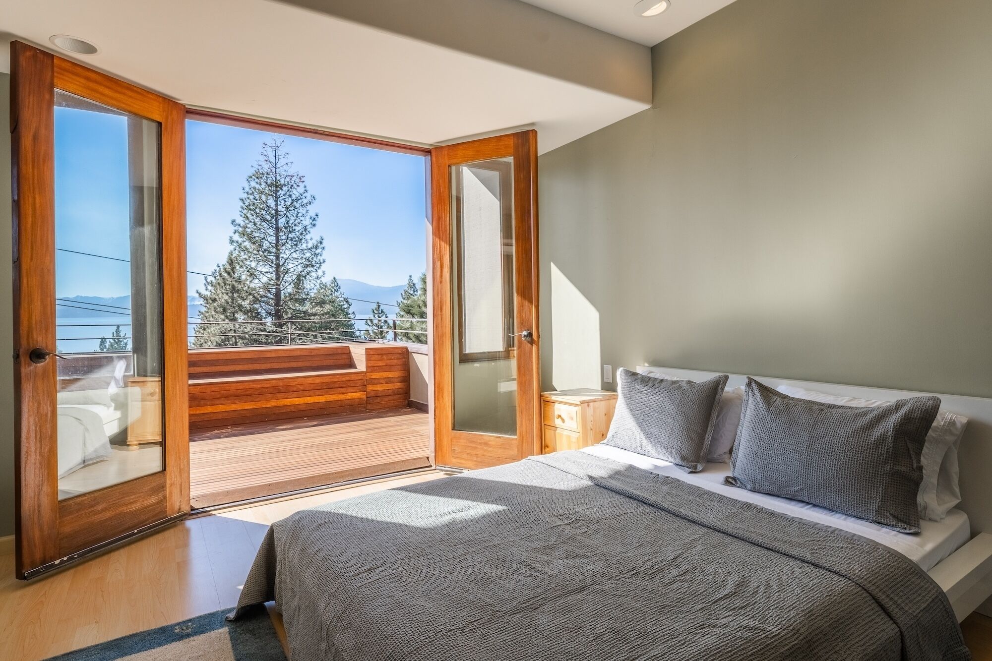 Spend Summer at Lake Tahoe! Unique Designed Three Story Home with Lake Views