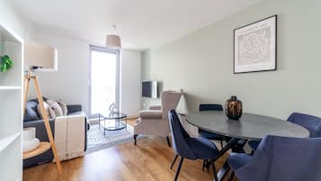 Apartamento | Zona de estar | Una televisión de pantalla plana, Netflix, servicios de streaming