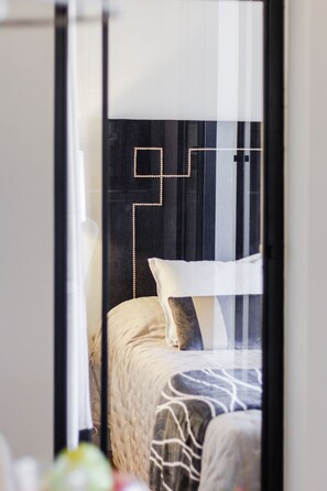 1 bedroom, desk, iron/ironing board, travel crib - Tuscany Lucca center penthouse with large panoramic terrace  (Lucca)