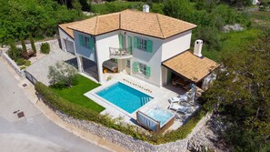 Exterior - Villa Luca with pool and jacuzzi (Kvarner - Vrh) (Vrh)