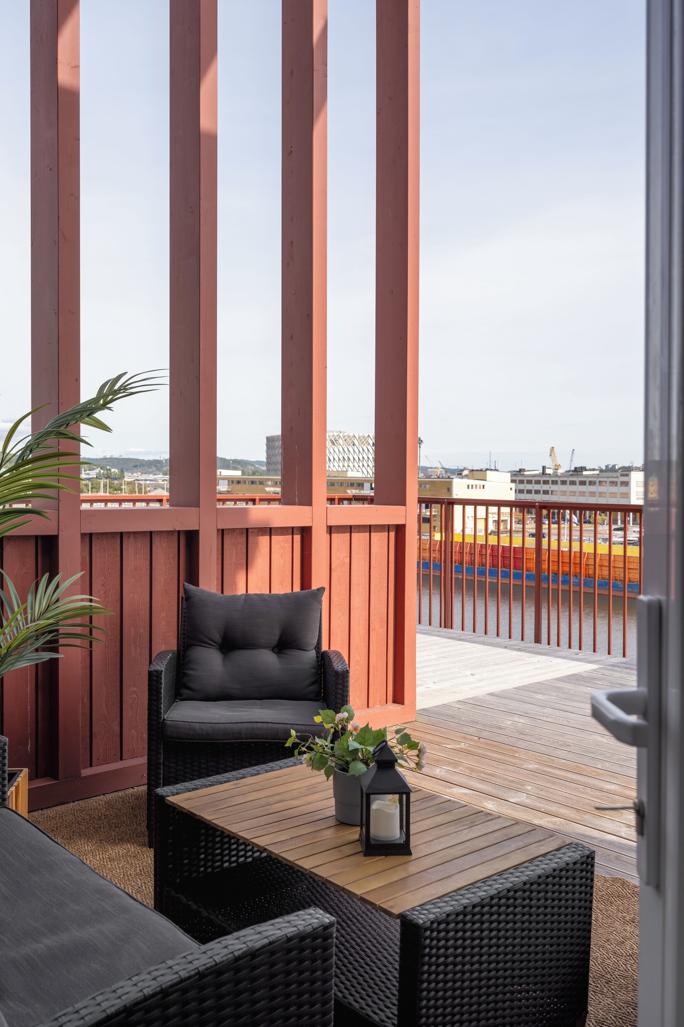 Rooftop med havsutsikt | Terrace/patio