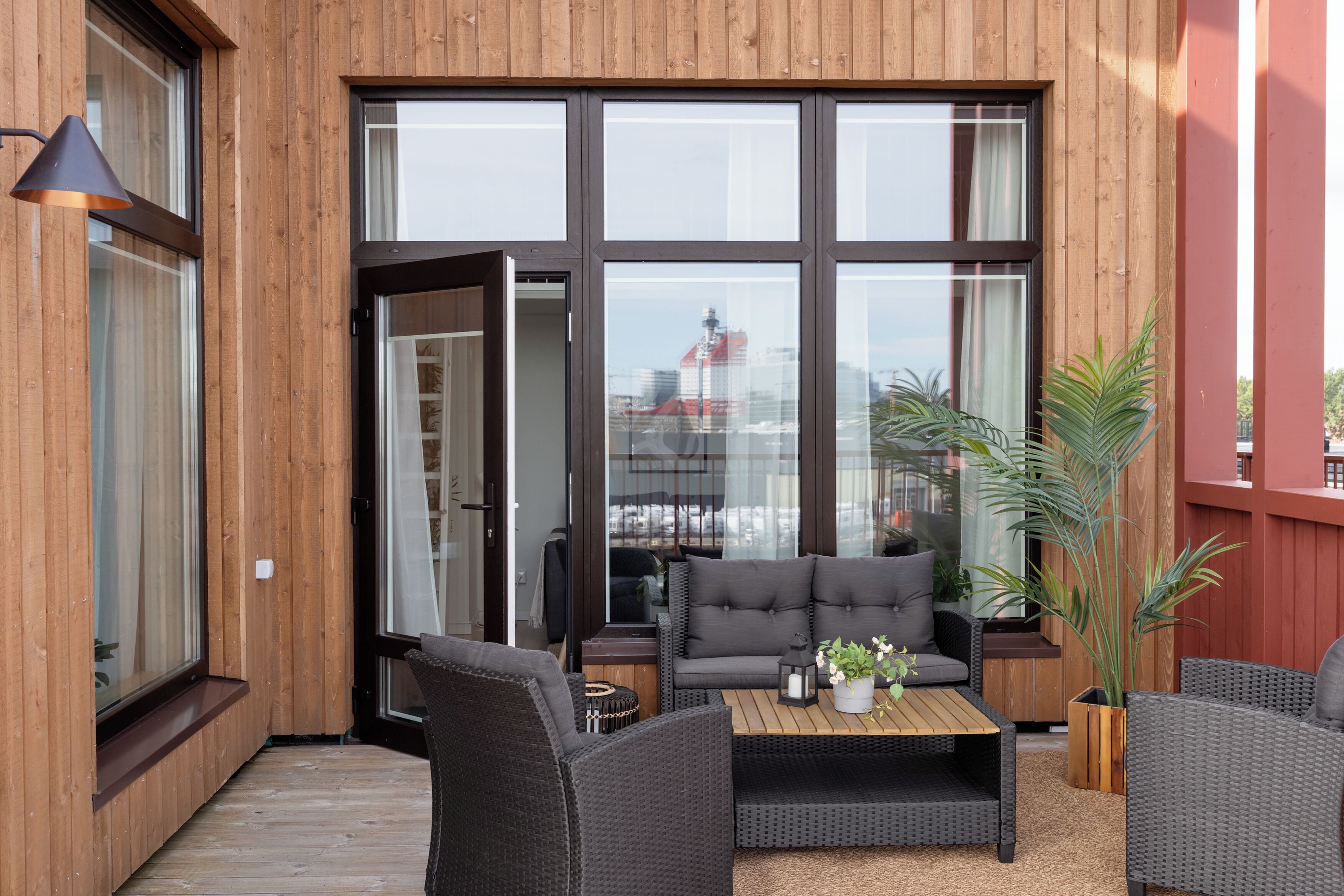 Rooftop med havsutsikt | Terrass/Patio