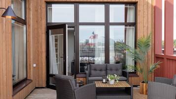 Rooftop med havsutsikt | Terrasse/Patio