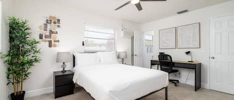 Iron/ironing board, WiFi, bed sheets