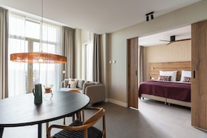 Apartment, Balcony, City View | Living area - BizStay Walden (The Hague)