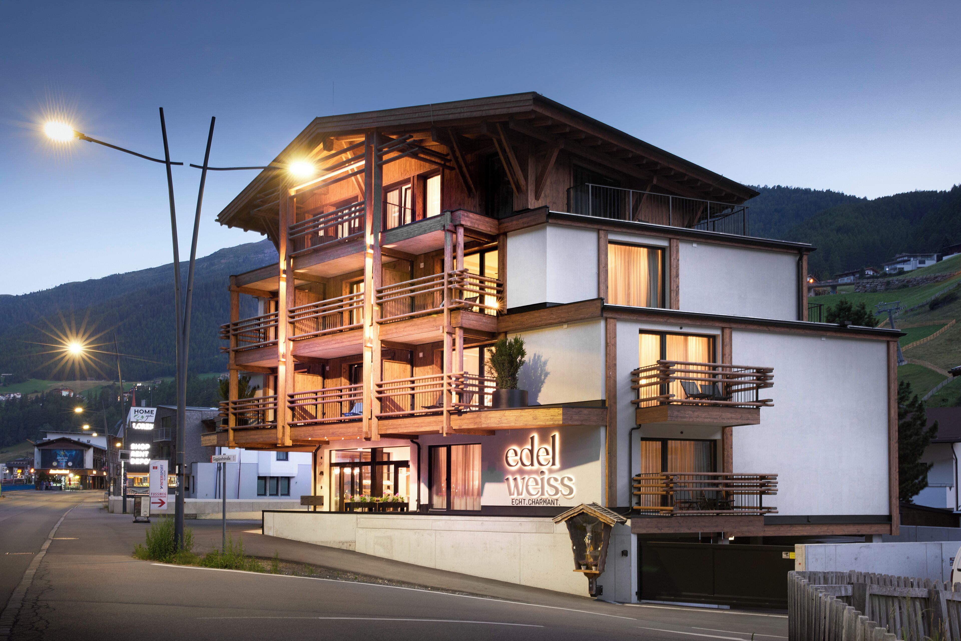 Fassade der Unterkunft