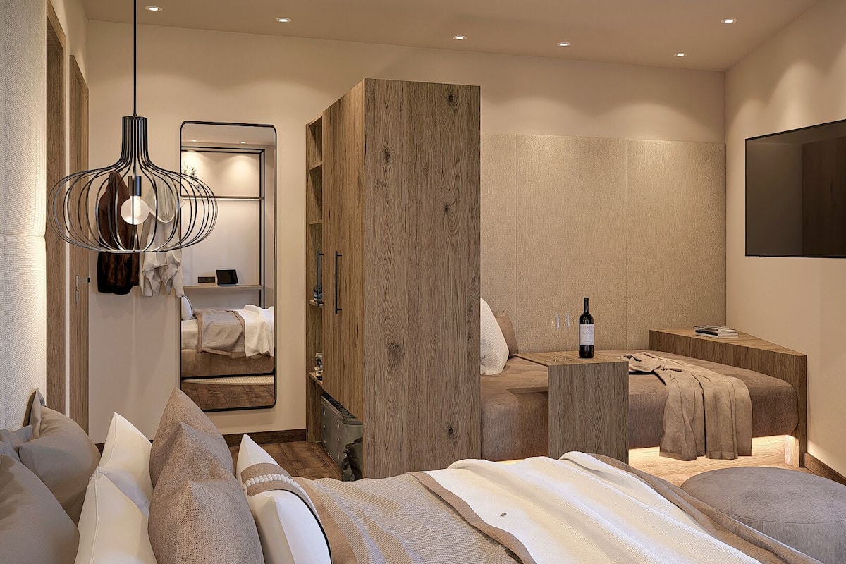 Junior Suite | 1 slaapkamer, donzen dekbedden, een kluis op de kamer, gratis wifi