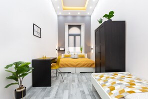 5 bedrooms, in-room safe, iron/ironing board, travel crib