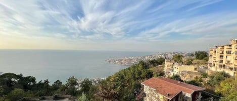 Uitzicht vanuit accommodatie