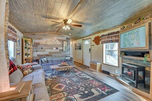 House (3 Bedrooms) | Interior - Northville Cabin With Fire Pit, 4 Mi to Boat Ramp! (Northville)