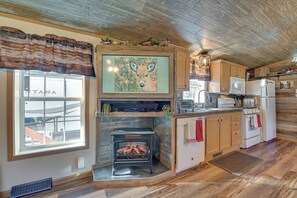 Interior - Northville Cabin With Fire Pit, 4 Mi to Boat Ramp! (Northville)