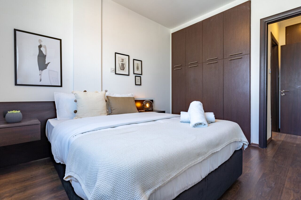 1 bedroom, iron/ironing board, free WiFi, bed sheets