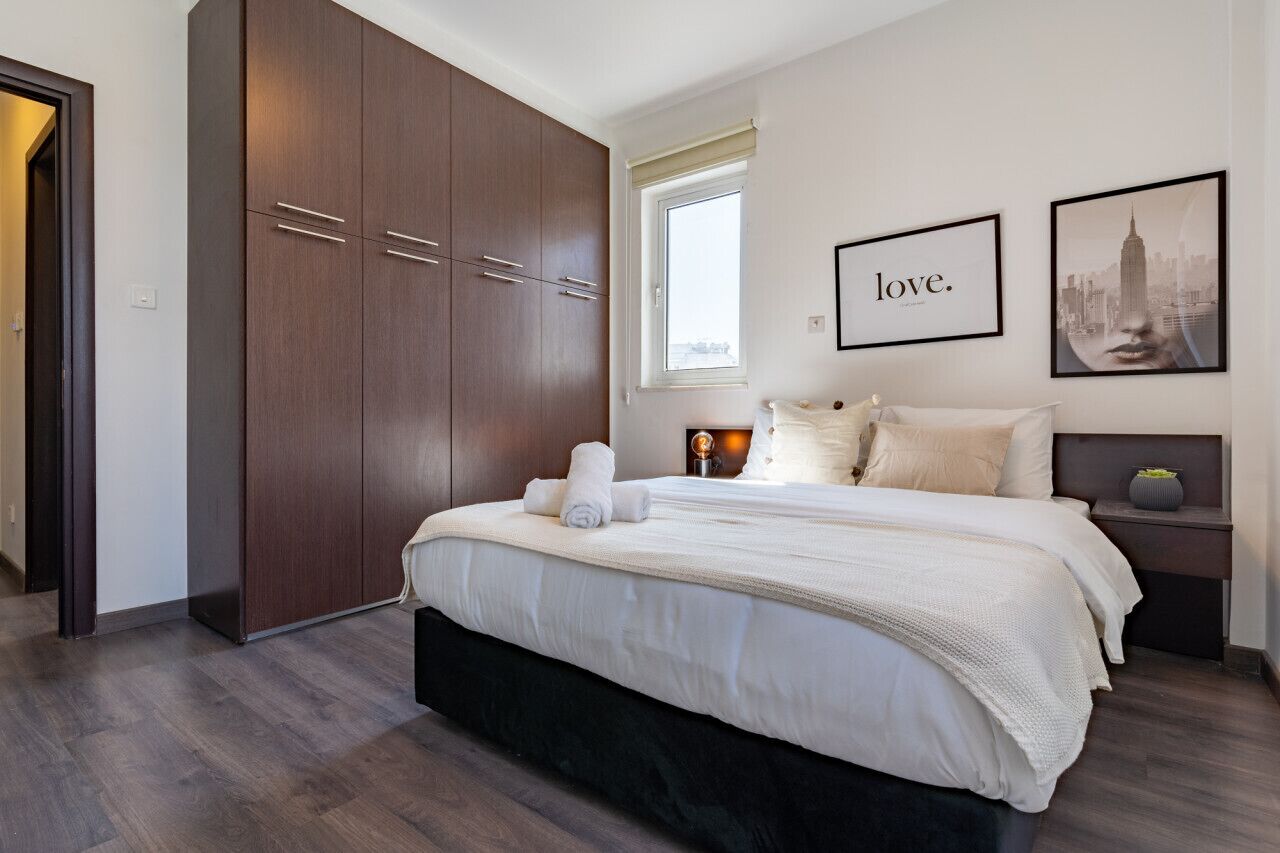 1 多间卧室、熨斗/熨衣板、免费 WiFi、床单