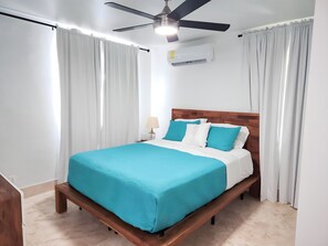 3 slaapkamers, een kluis op de kamer, een strijkplank/strijkijzer