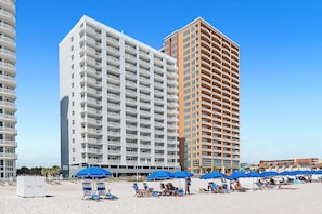 Exterior - Gulf Shores Gulf front Penthouse Newly remodeled - Penthouse Views !! (Gulf Shores)