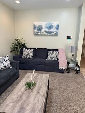 Living area - Unit A (Moss Point)