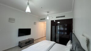 1 Schlafzimmer, Bügeleisen/Bügelbrett, kostenloses WLAN, Bettwäsche