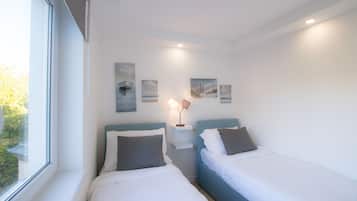 Deluxe-Apartment | Bügeleisen/Bügelbrett, kostenloses WLAN, Bettwäsche