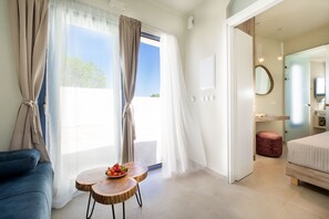 Deluxe-Villa, Meerblick | Wohnbereich