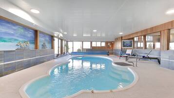 Piscine couverte, piscine chauffée