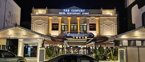 Overnatningsstedets facade