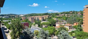 Uitzicht vanuit accommodatie