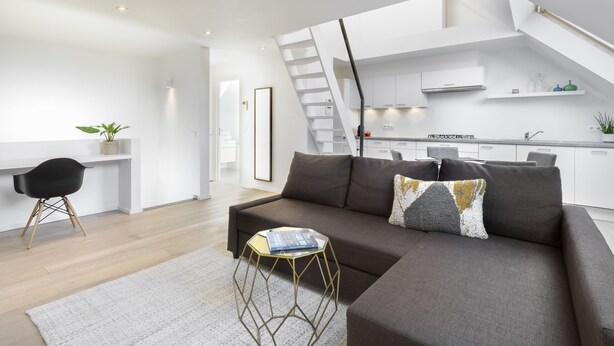 Familie studio suite | Woonruimte