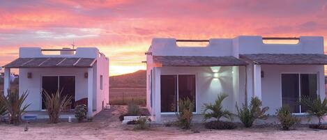 Façade de l’hébergement