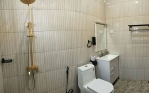 Towels, soap, shampoo, toilet paper - Heavenly ApHEARTment with backyard swimming pool (Dodoma)