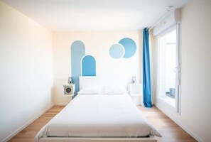 3 dormitorios y ropa de cama