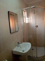 Deluxe Room | Bathroom | Separate tub and shower, rainfall showerhead, bathrobes, towels