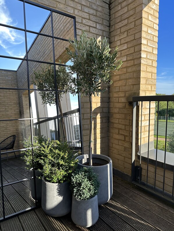 Property grounds - Modern 4 Bedroom, 4 Floor, Cambridge Property - Sleeps 10 with private parking. (Cambridge)