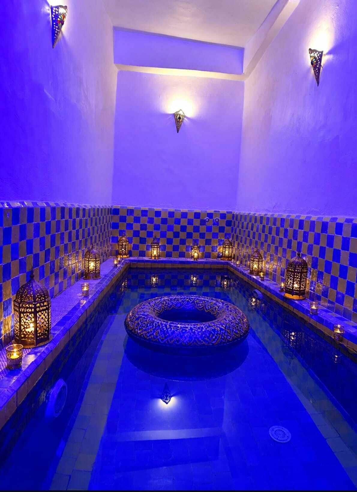 Una piscina climatizada