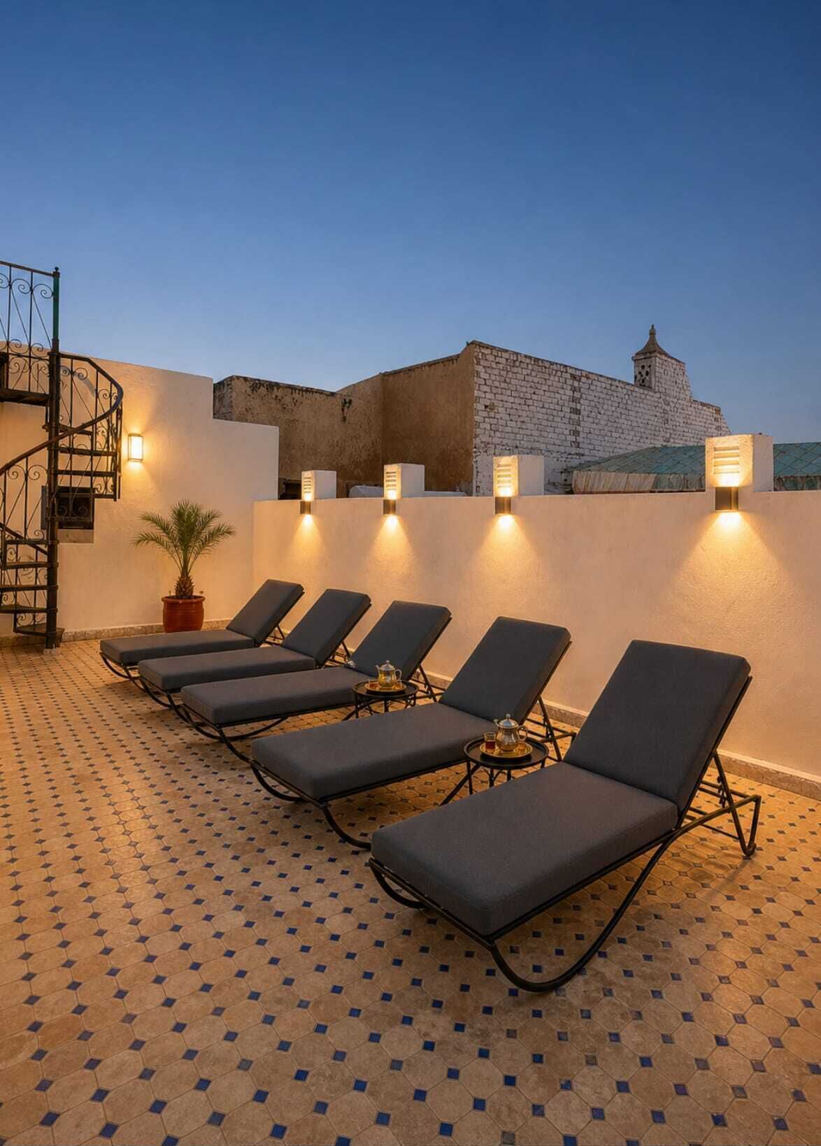 Rooftop terrace