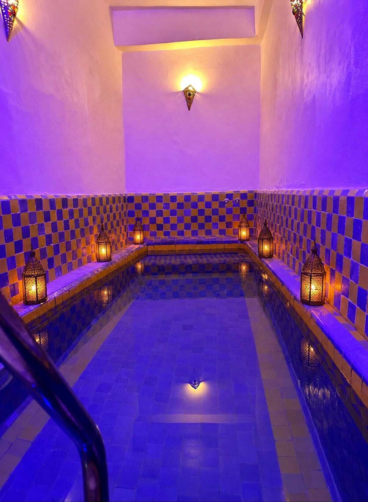 Indoor pool, a heated pool