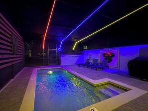 Udendørs pool, opvarmet pool