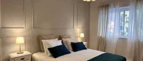 1 室のベッドルーム、アイロン / アイロン台、WiFi、ベッドシーツ