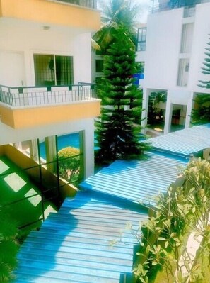 Overnattingsstedets uteområder