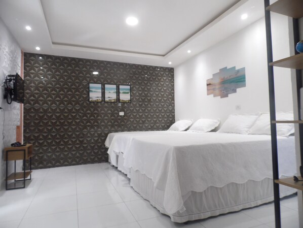 1 makuuhuone, työpöytä, silitysrauta/-lauta, ilmainen Wi-Fi